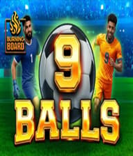 9 Balls Burning Board